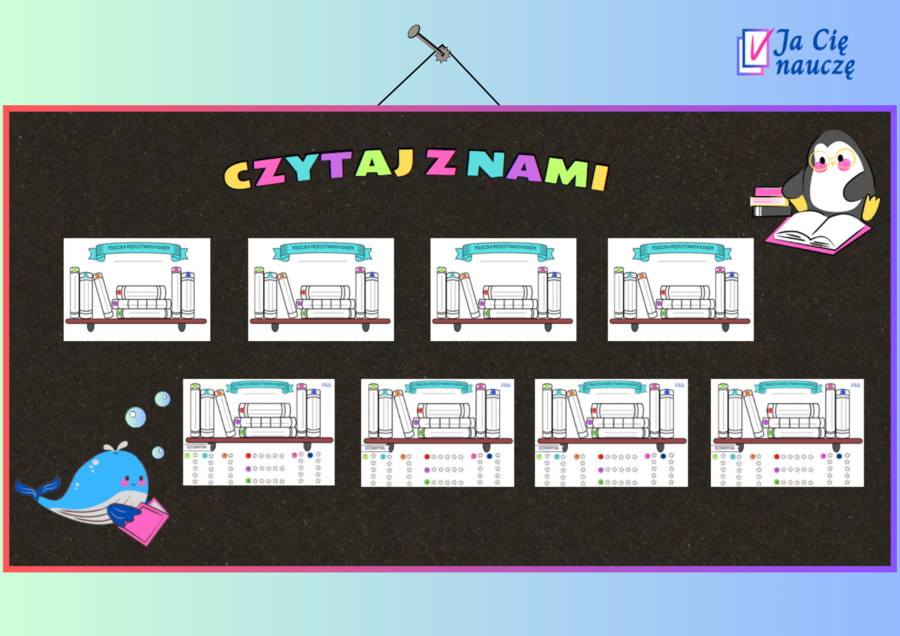 Biblioteka - gazetka, czytelnicy, czytelnictwo