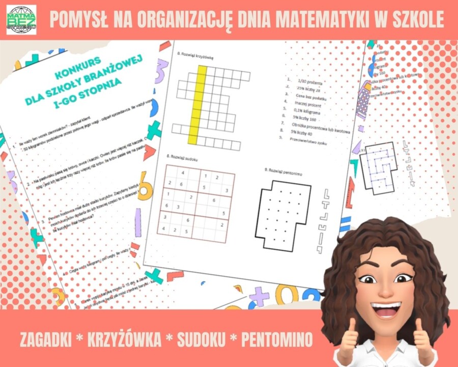 Konkurs matematyczny dla szkoły branżowej I-go stopnia / Dzień Matematyki