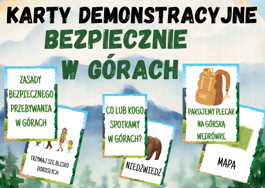 Ilustracje - BEZPIECZNIE W GÓRACH
