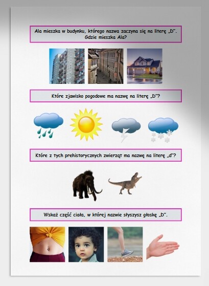 D i d. Karta pracy. Sprawdzian