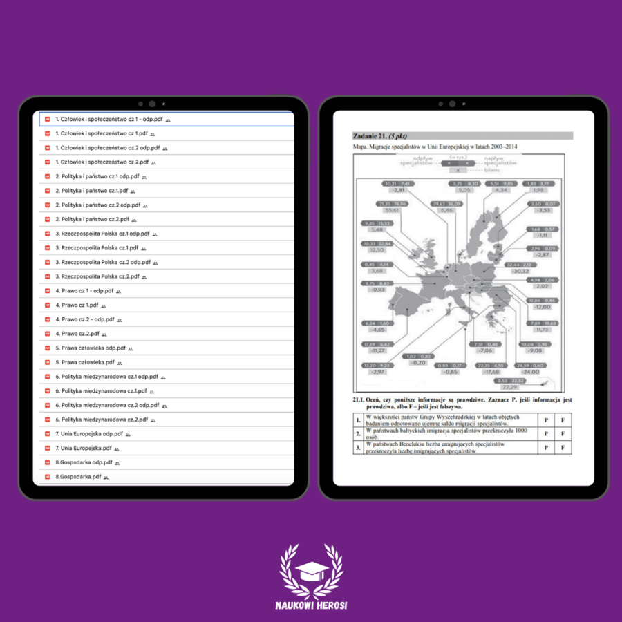 Zbiór zadań maturalnych - WOS