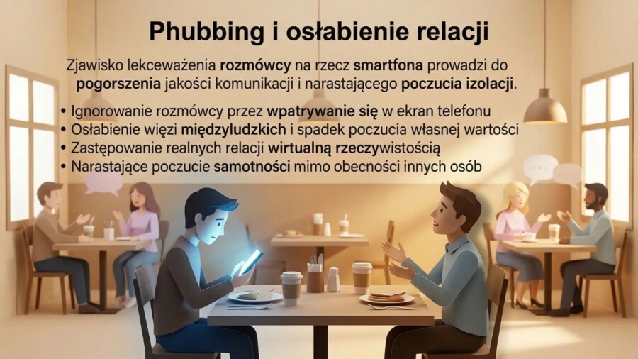 Uzależnienie od telefonu (gazetka szkolna / prezentacja)