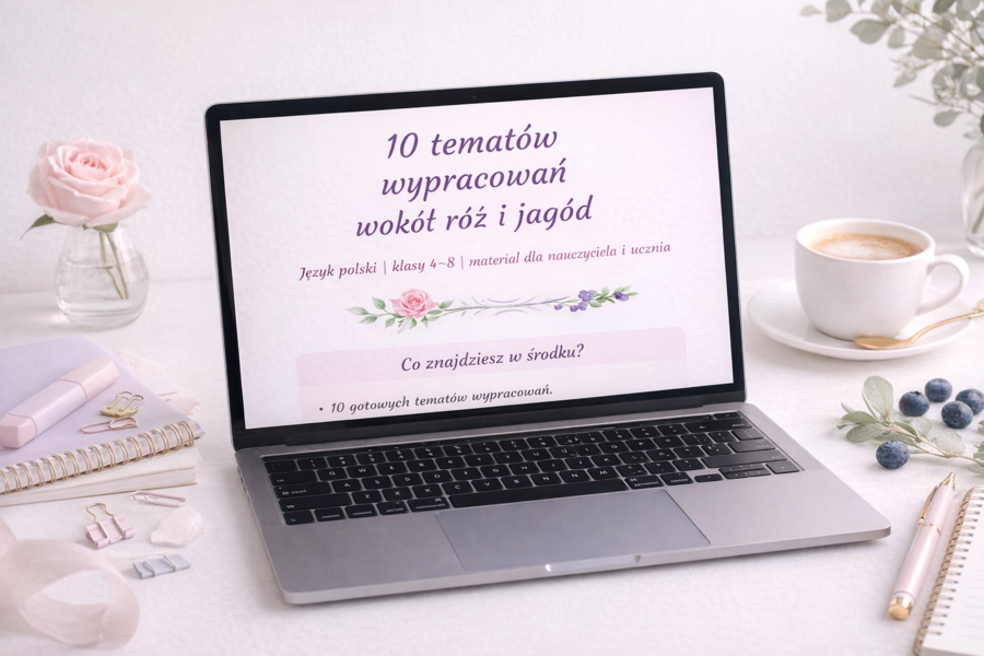 10 tematów wypracowań wokół róż i jagód