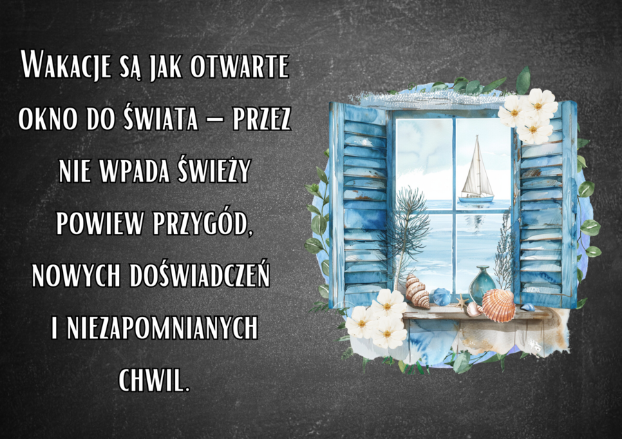 GAZETKA WAKACJE OKNO