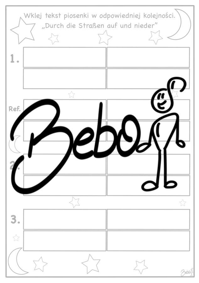 Sankt Martin Paket (słowniczek, piosenki, kolorowanka, minilapbook)