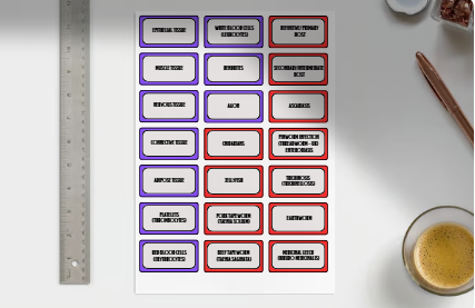 Biologia. Klasa 6. Gra kalambury. 80 haseł z biologii w języku angielskim. Klasy dwujęzyczne.