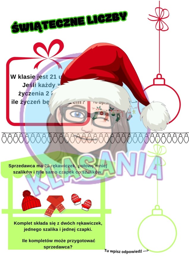 Świąteczna matematyka