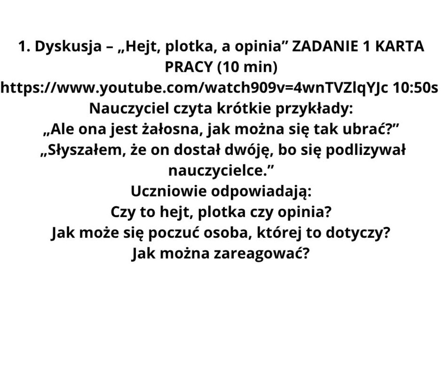 SCENARIUSZE 8 GODZIN WYCHOWAWCZYCH DO SZKOŁY PONADPODSTAWOWEJ I KLAS 7-8