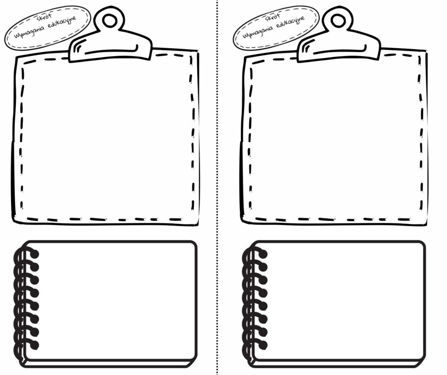 Wymagania edukacyjne - wklejka - pusta