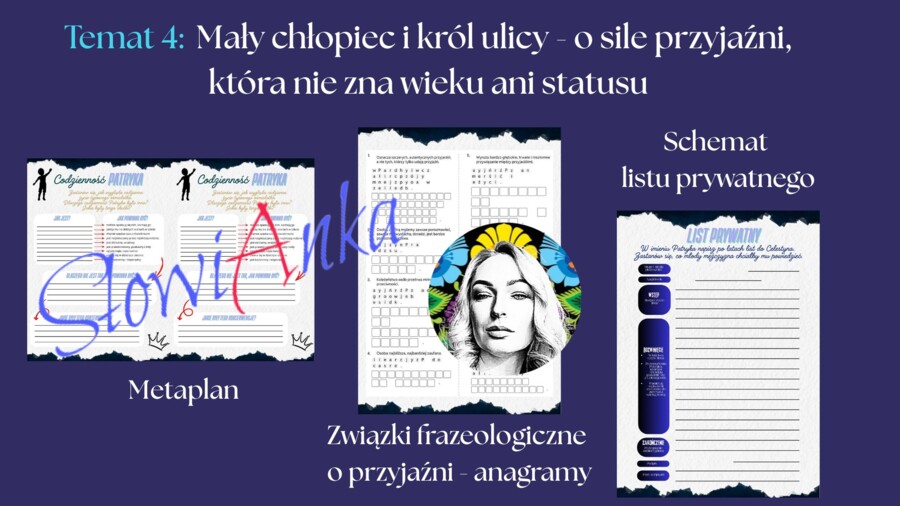 Zestaw materiałów dydaktycznych do omówienia lektury „Król” Katarzyny Ryrych + PREZENTACJA GRATIS