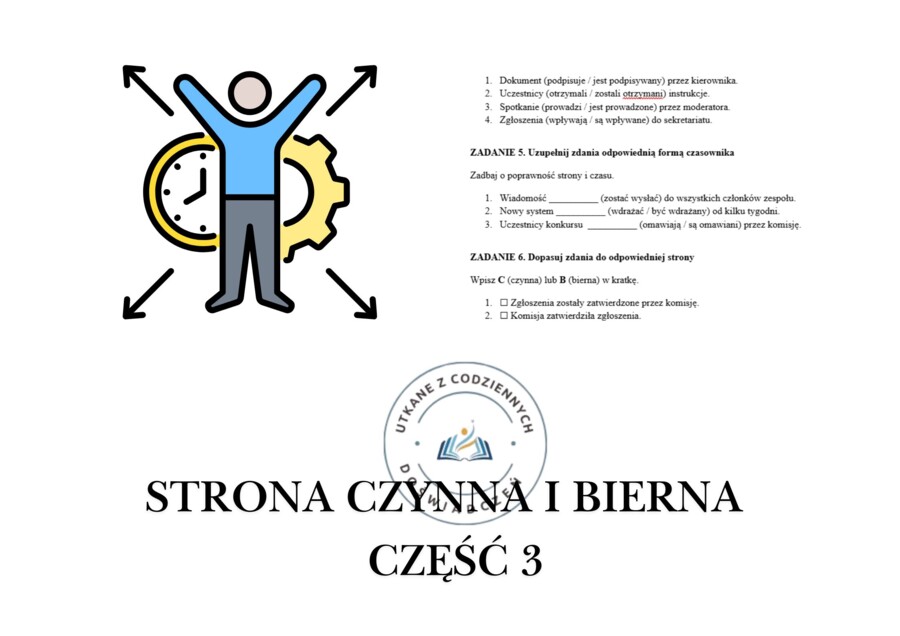 STRONA CZYNNA I BIERNA — ZESTAW NR 3
