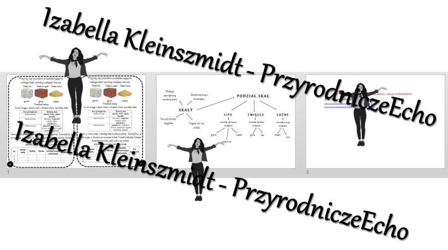 Karta pracy i pomysł/inspiracja na lekcję „Czy wszystkie skały są twarde?” - karta pracy wykonana w power point + gratisowy pomysł na lekcję - link do lekcji multimedialnej niekomercyjnej wykonanej w genial.ly do indywidualnego pobrania i użycia do celów