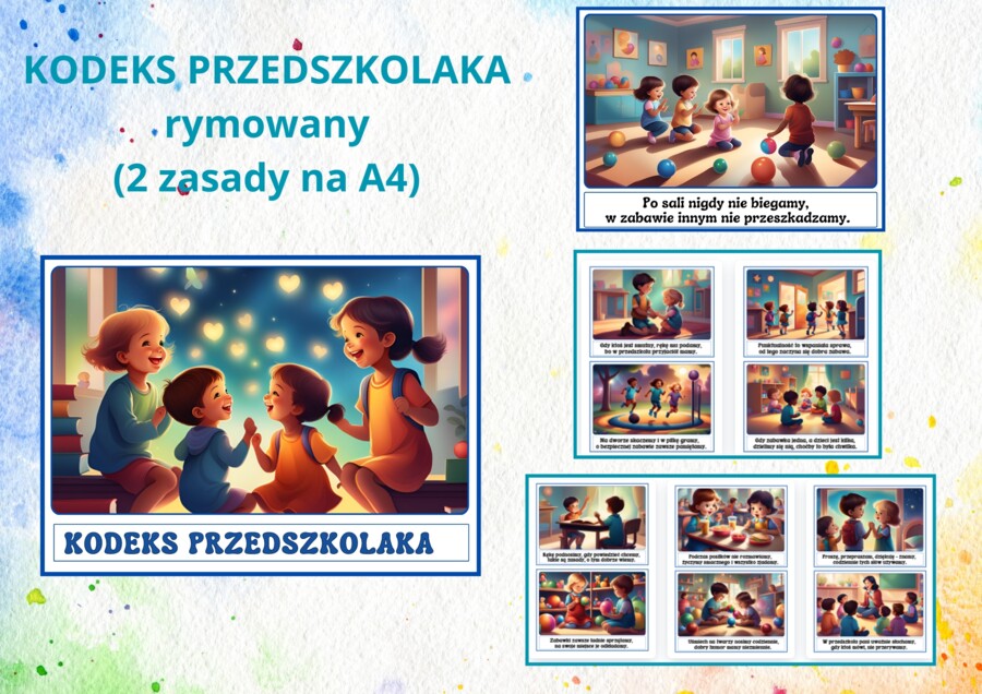 Rymowany Kodeks Przedszkolaka