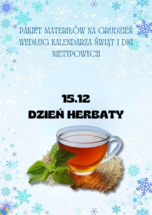 PAKIET MATERIAŁÓW NA GRUDZIEŃ WEDŁUG KALENDARZA ŚWIĄT I DNI NIETYPOWYCH