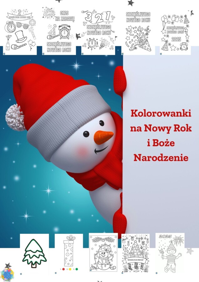 KOLORWANKI NA NOWY ROK I BOŻE NARODZENIE