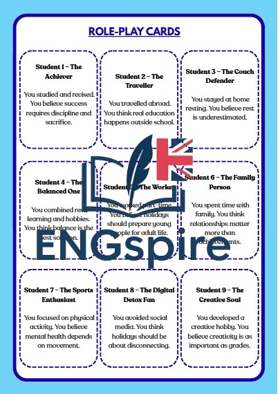 Winter Break B2 – kompletna karta pracy pod maturę (Vocabulary, Word Formation, Speaking)