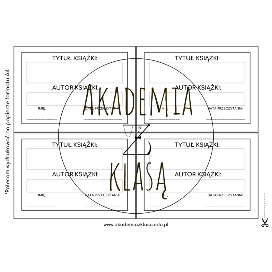 WYZWANIE CZYTELNICZE Z JAMNIKIEM KLASYKIEM na rok szkolny 2025/2026