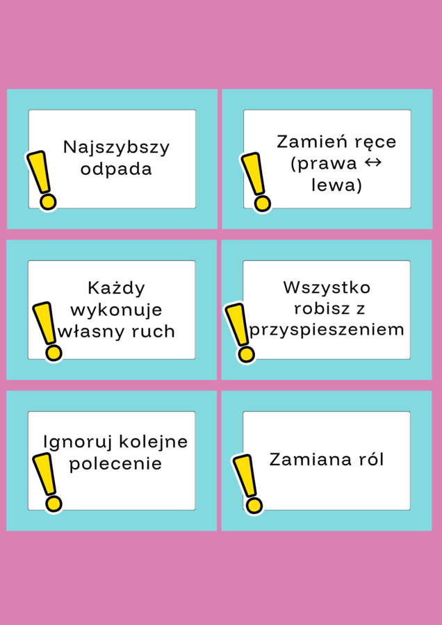 „Zrób odwrotnie!” – gra, która rozrusza ciało i umysł dziecka!