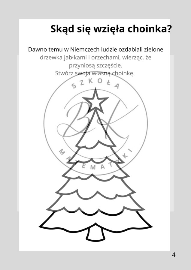 Kalendarz adwentowy przedszkolaka