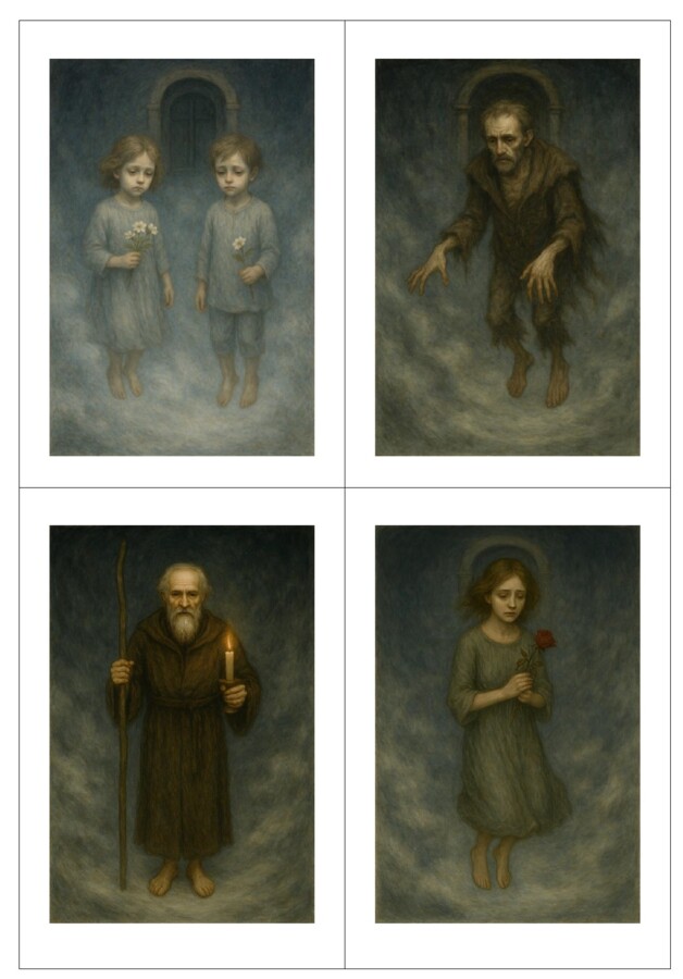 Ilustracje do "Dziadów, cz. II" - storytelling