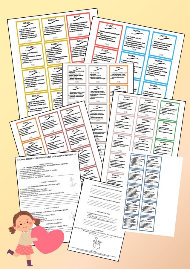 NOWOŚĆ: „Rewalidacyjne Emocje – Karty do rozmowy, ruchu i refleksji