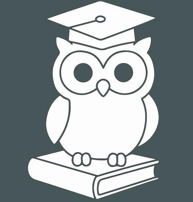 Szablony na dzień nauczyciela (pdf +png) sowa, czapka, jabłko, kwiaty itp