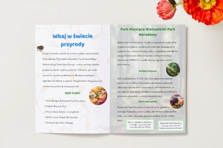 Gazetka przyrodnicza