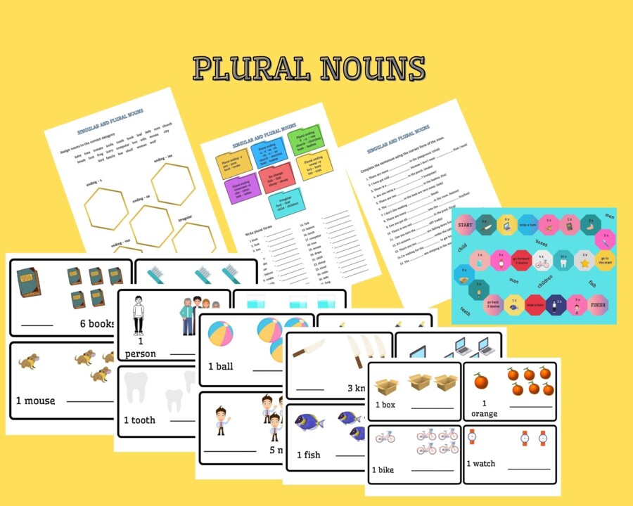Plural nouns