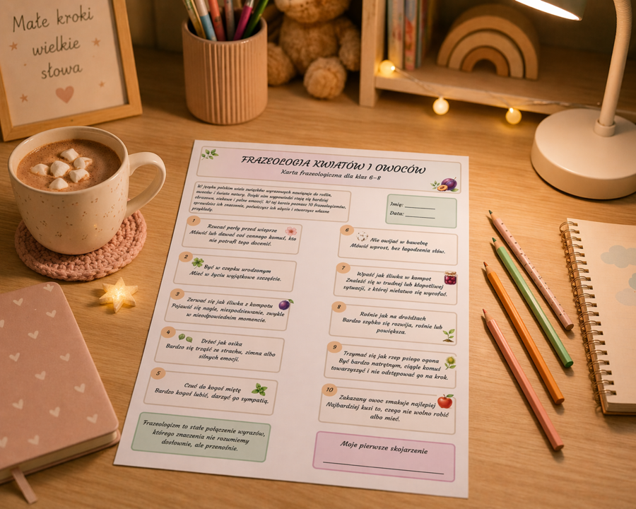 Frazeologia kwiatów i owoców