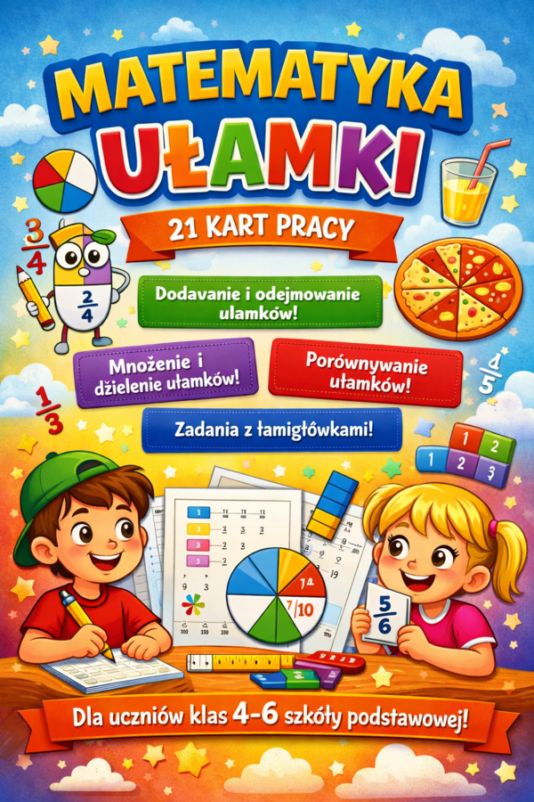 UŁAMKI...Matematyka ...Zabawa