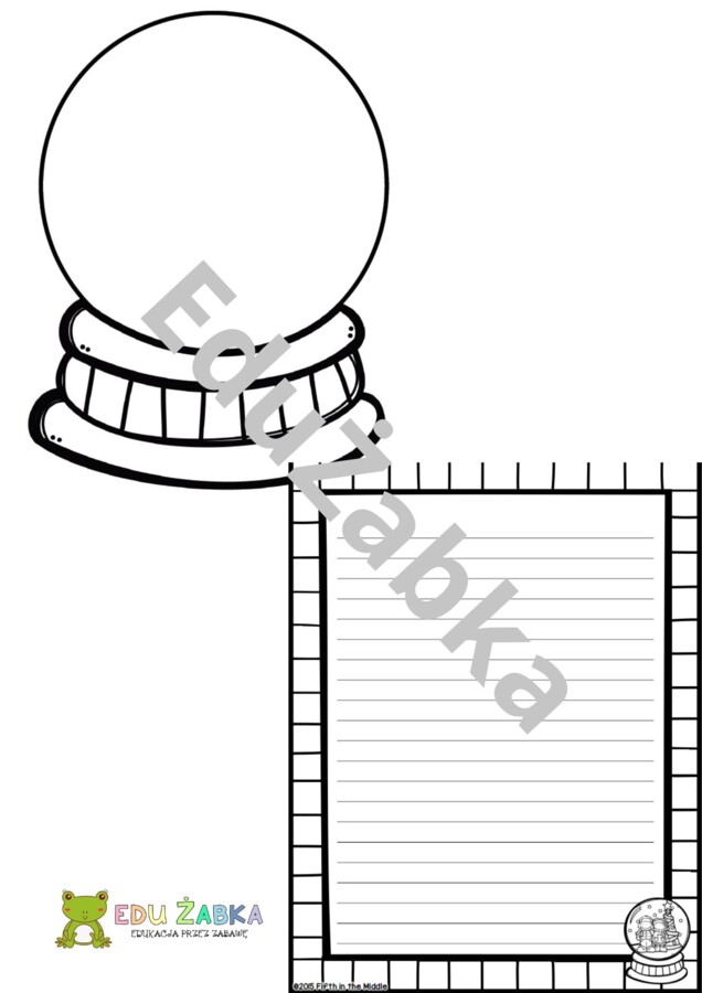 A gdyby tak... utknąć w świątecznej kuli? Krótki opis