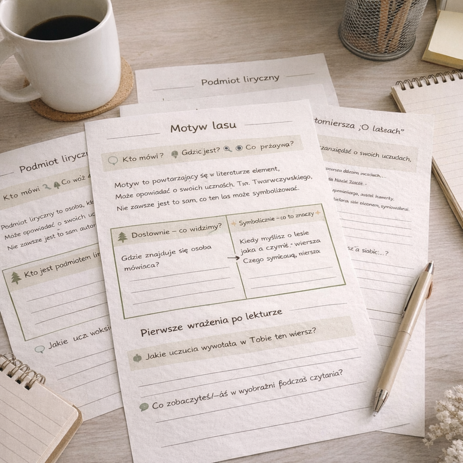 Ścieżki lasu – przewodnik tematyczny do pracy z wierszem ks. Twardowskiego