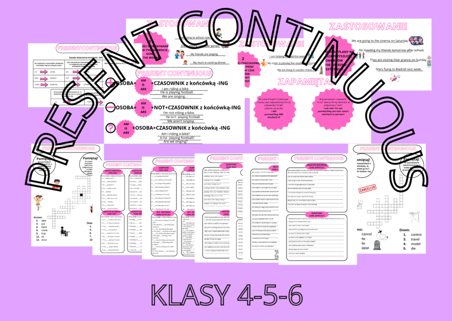 Present Continuous dla początkujących i nie tylko