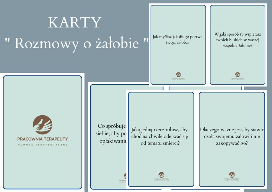 Karty “Rozmowy o żałobie”