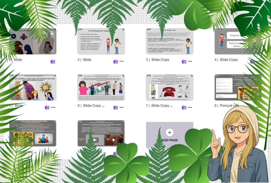 Prezentacja multimedialna w genial.ly „Czym jest przemoc?" Edukacja zdrowotna. Klasa 5. Dział „Moje zdrowie psychiczne".