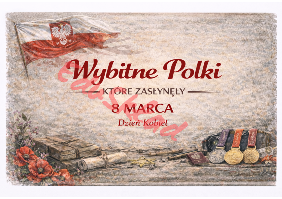 🌷 Zestaw plakatów edukacyjnych „Wybitne Polki” – Dzień Kobiet (8 marca)