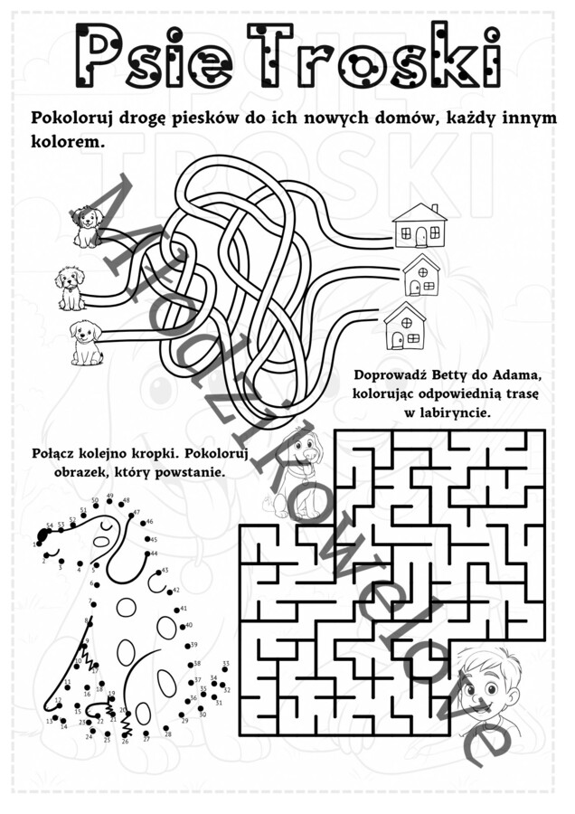 Lekturownik- Psie troski