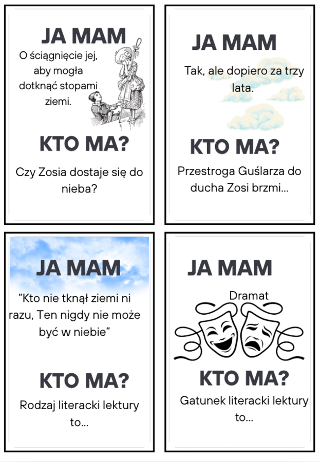 Ja mam... Kto ma... - "Dziady" cz.II