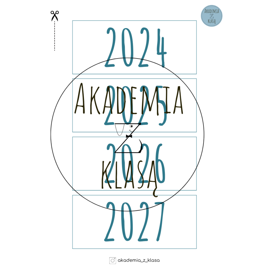 KALENDARZ KLASOWY NA CAŁY ROK SZKOLNY - DO POWIESZENIA NA TABLICY I CODZIENNEGO KORZYSTANIA