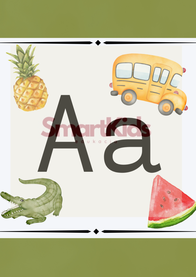 KOLOROWY ALFABET (PLAKATY)