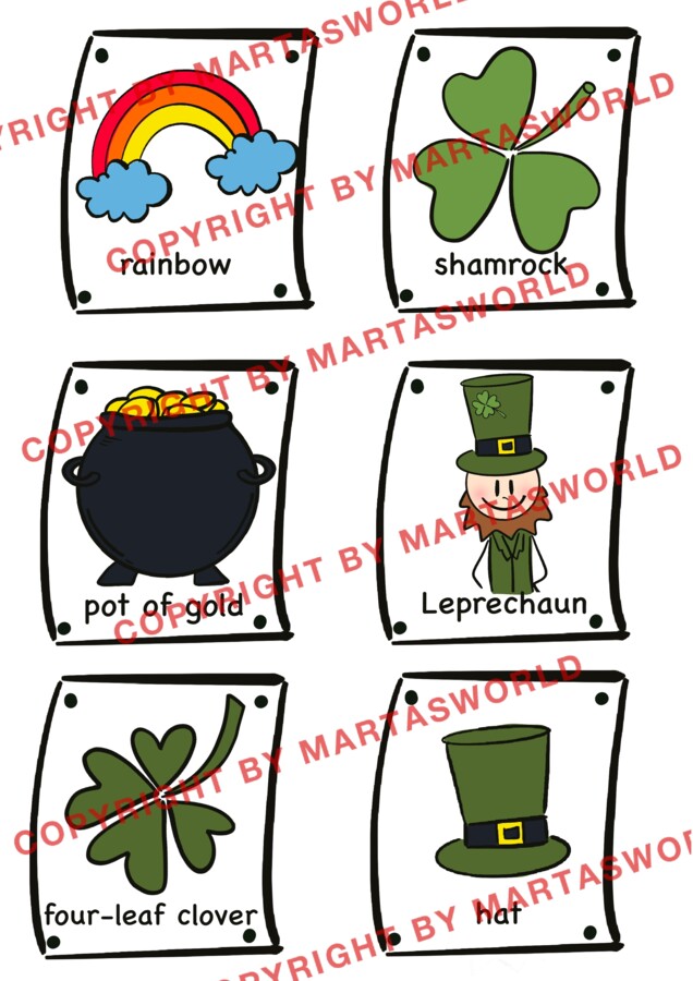 🍀 St. Patrick’s Day – kreatywna karta pracy do nauki angielskiego