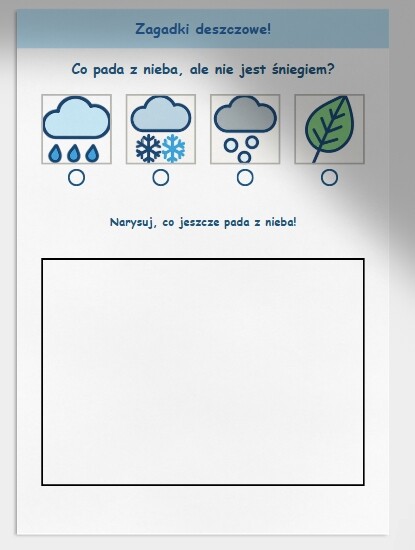Zeszyt Zadań "W deszczowy dzień"
