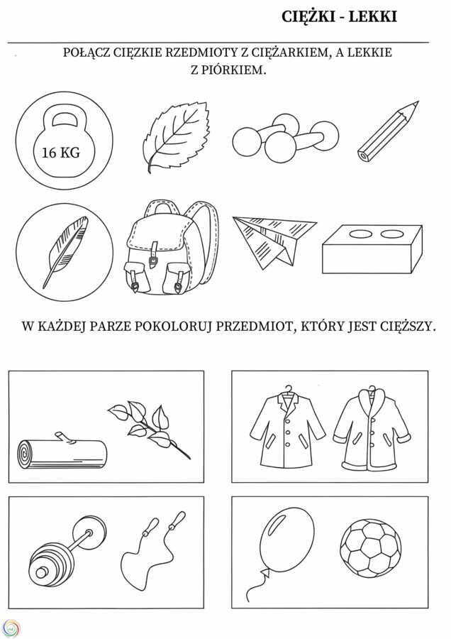 PRZECIWIEŃSTWA. ZADANIA PRZEDSZKOLAKÓW.