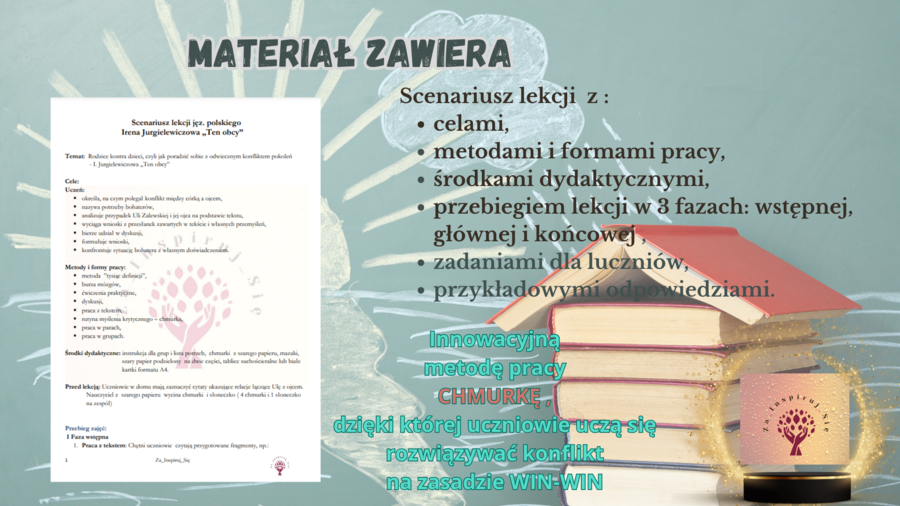 Scenariusz lekcji z chmurką - "Ten obcy"