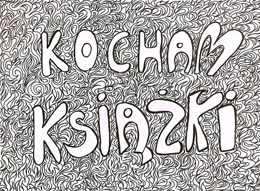 Kolorowanka czytelnicza