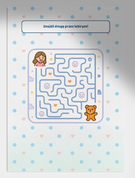 Karty Pracy: „Deszczowy Dzień – Zabawy w Domu”