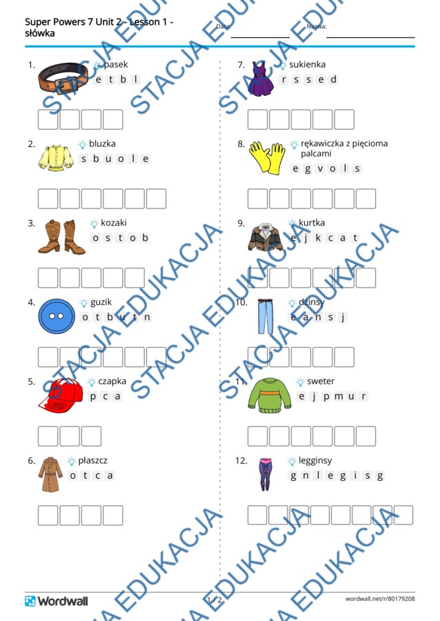 Super Powers 7 Unit 2 – zestaw zadań (61 stron!)