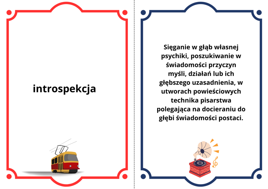 Fiszki, dwudziestolecie międzywojenne, 18 kart pojęć i definicji, pdf