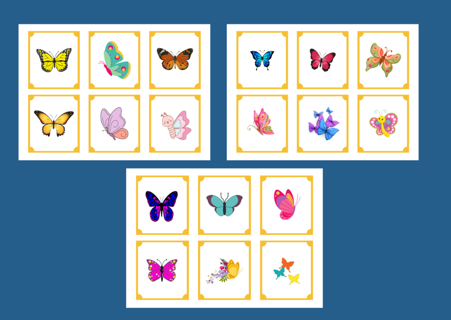 DZIEŃ MOTYLA – memory – 36 szt.