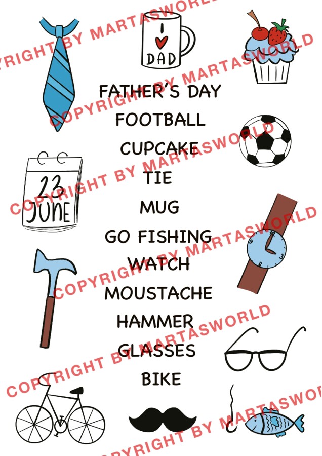 🎉 HAPPY FATHER’S DAY – edukacyjny materiał do nauki angielskiego! 🎉
